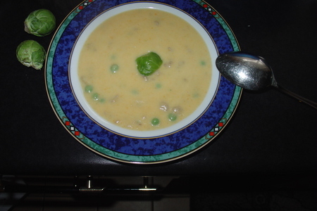 Овощной крем-суп со сливочным сыром.: шаг 4