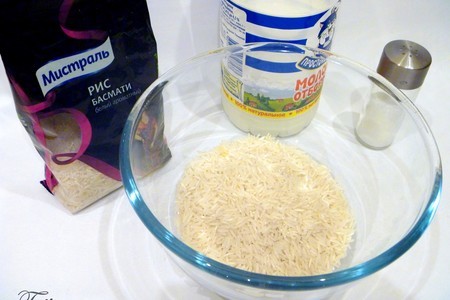 Запеканка творожно-рисовая с черной смородиной: шаг 2