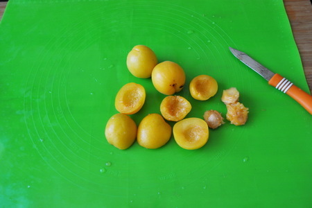 Творожное пирожное с абрикосами: шаг 4