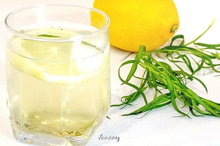Лимонад из тархуна с лимоном: шаг 9