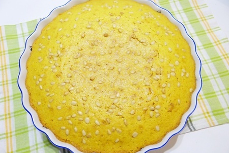 Ливанский манный пирог с куркумой: шаг 7