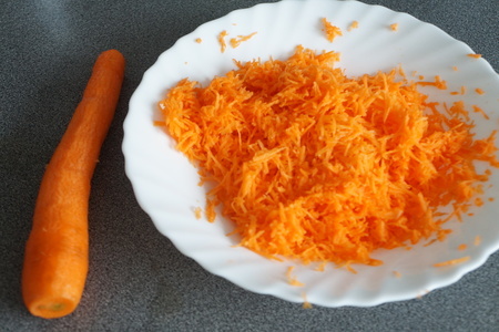Морковный бездрожжевой кулич: шаг 1