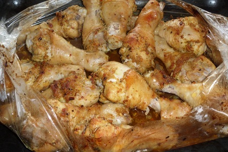 Запеченные куриные голени "ароматные": шаг 10