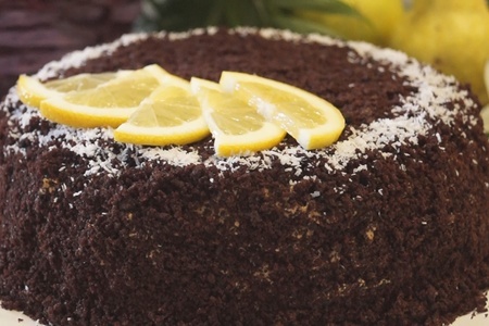 Шоколадный торт на кипятке с карамельным кремом. супер вкусный шоколадный торт!: шаг 4