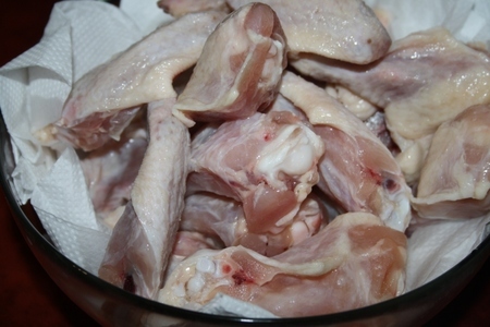 Куриные крылышки в горчичном маринаде: шаг 1