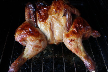 Запеченая курица в чесночном маринаде: шаг 3