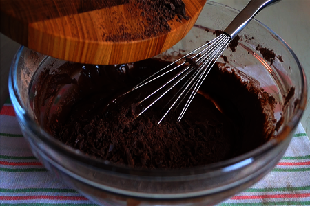 Шоколадно-ореховый торт | нежный, сочный и очень вкусный : шаг 3