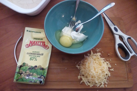 Лучший рецепт простого тарта с цукини, сыром и майонезом оливковым "махеевъ": шаг 4