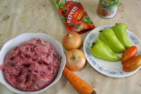 Рецепт мясного чили с фасолью с кетчупом лечо "махеевъ": шаг 1