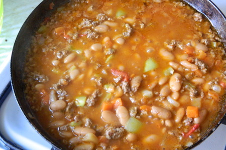 Рецепт мясного чили с фасолью с кетчупом лечо "махеевъ": шаг 5