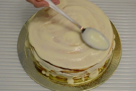 Торт молочная девочка milch mädchen: шаг 3