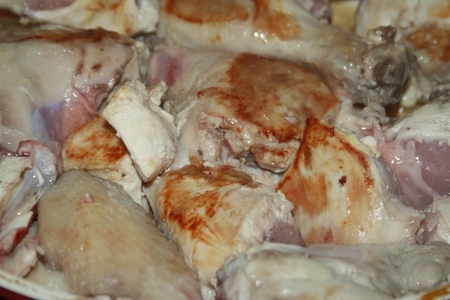 Цыпленок в ореховой подливе: шаг 3