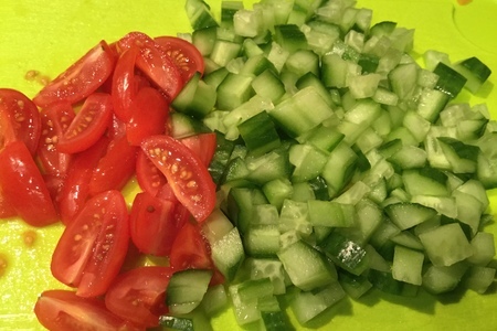 Крабовый салат: шаг 2