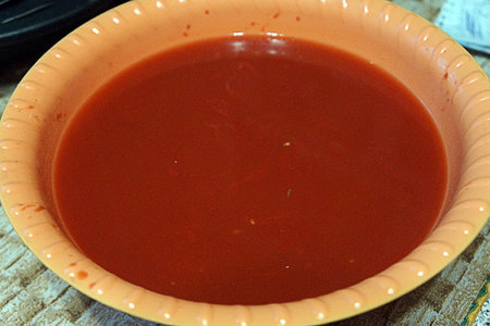 Суп томатный с судаком: шаг 4