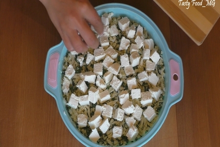 Заливной пирог (запеканка) с сыром фета: шаг 5