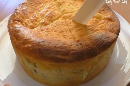 Заливной пирог (запеканка) с сыром фета: шаг 8