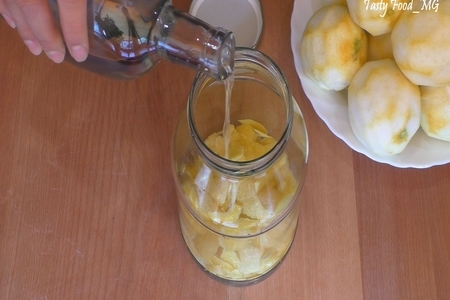 Лимончелло (сицилийский лимонный ликер): шаг 2