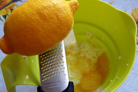 Лимонные блинчики на мягком творожке.: шаг 2