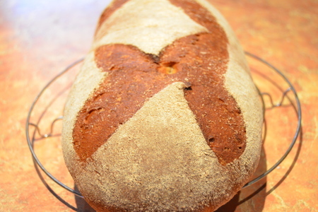 Серый хлеб с медом и лавандой по рецепту ришара бертине.: шаг 13
