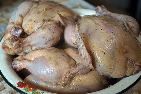 Цыплята-корнишоны в духовке: шаг 5