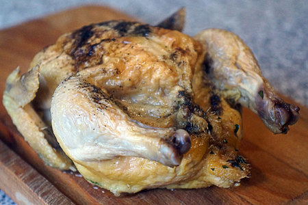 Цыплята-корнишоны в духовке: шаг 6