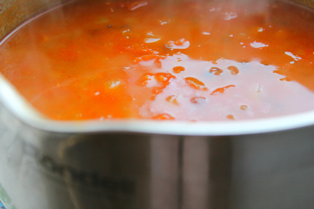 Постный томатный суп "восточный": шаг 5