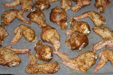Острые куриные крылышки (и ломтики картофеля на гарнир): шаг 3