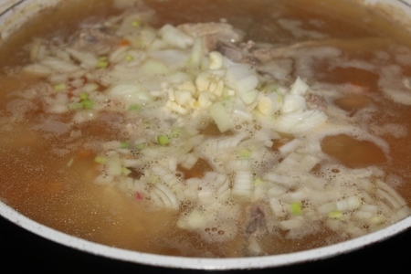 Гороховый суп с ребрышками: шаг 5
