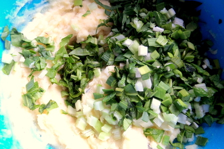 Картофельные оладьи с зеленью: шаг 5