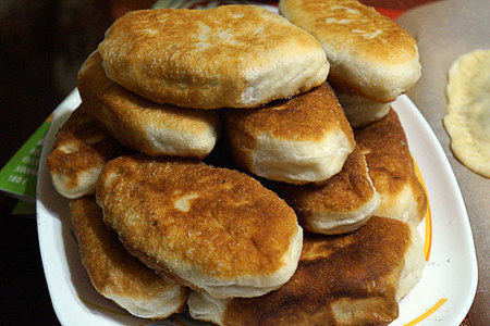 Пирожки с папоротником и картофельным пюре: шаг 12