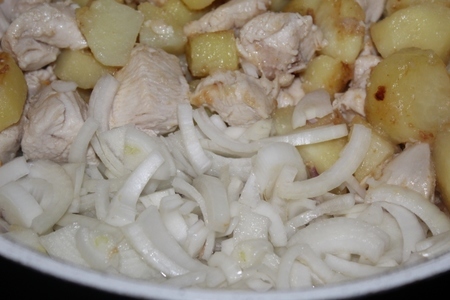 Картофель с курицей (полноценный обед в 1 кастрюле): шаг 3