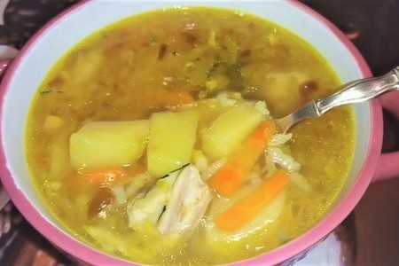 Суп рисовый с консервы сардины. рыбный суп: шаг 7