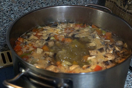 Рыбный суп с овощами: шаг 8