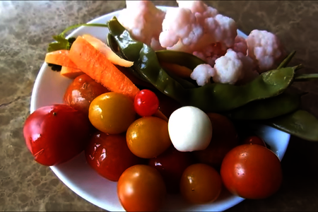 Соленья по-турецки. вкусные овощи туршу  #летовбанке: шаг 6