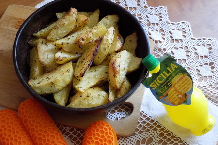 Запечённый картофель с лимонным соком (пататес лемонатес): шаг 3