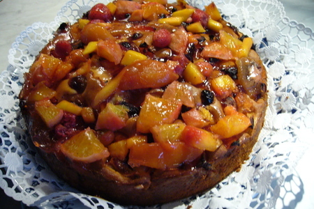 Пирог с подгулявшими фруктами: шаг 8
