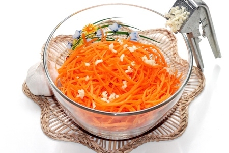 Морковь по-корейски без уксуса : шаг 3