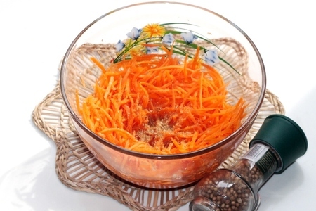 Морковь по-корейски без уксуса : шаг 5