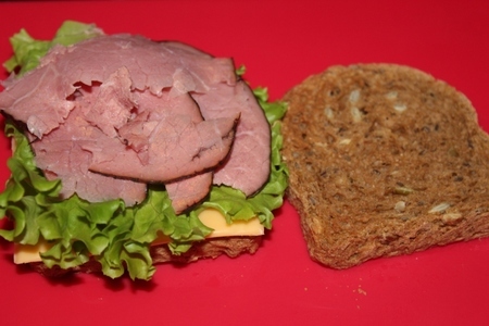 Сендвич с ростбифом: шаг 4