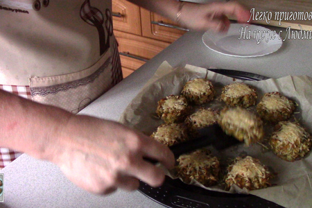 Нежные и сочные кабачковые котлеты! в духовке! легко приготовить!: шаг 11