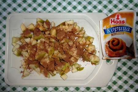 Творожные кексы с яблоками и изюмом: шаг 6