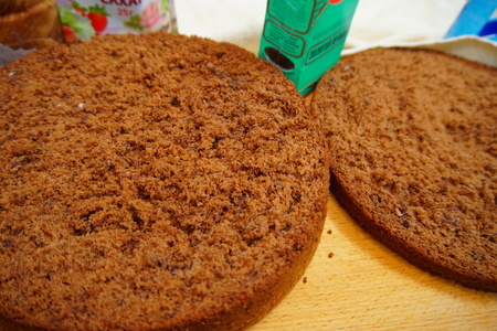Шоколадный бисквит для торта: шаг 9