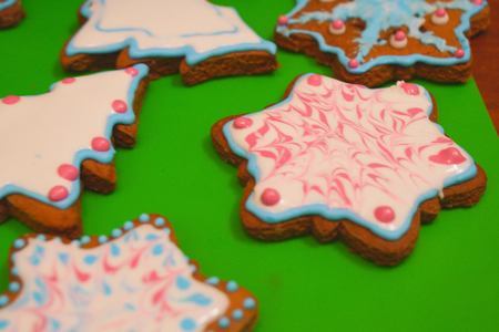Глазированное домашнее печенье на новогодний стол! : шаг 9