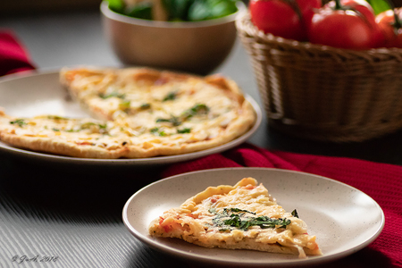 Лактовегетарианская пицца по мотивам pizza pugliese: шаг 13