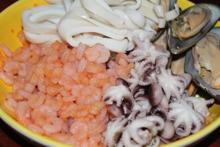 Острый жареный рис с морепродуктами: шаг 5