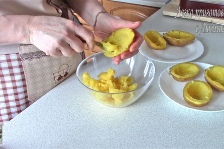 Картофель под соусом в духовке: шаг 3