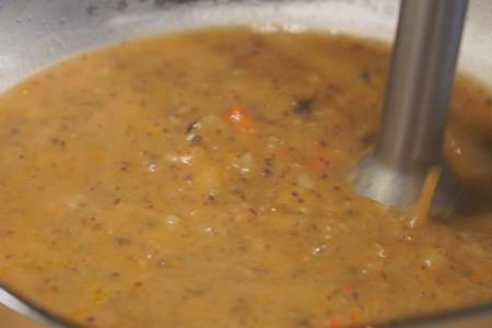 Грибной суп-пюре из шампиньонов: шаг 9