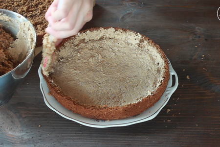 Торт шоколадный с орехами: шаг 6