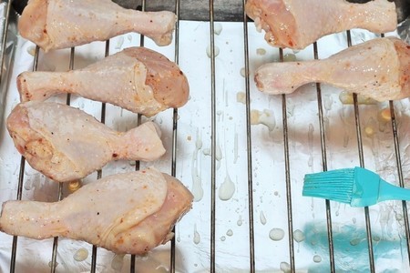Курица и овощи на гриле с соусом барбекю #махеевънаприроде : шаг 9