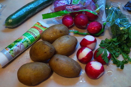 Немецкий картофельный салат #махеевънаприроде: шаг 1